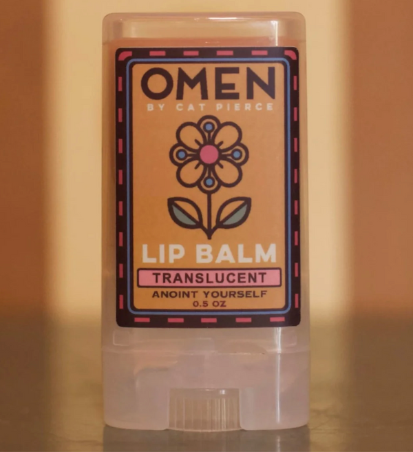 Omen Translucent Lip Balm Tube