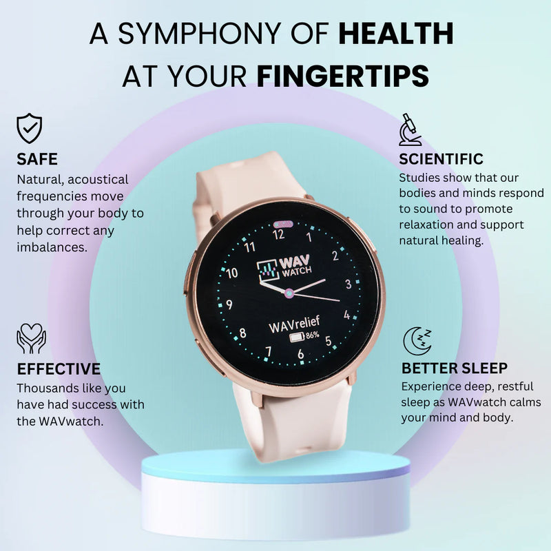 Initial Sound Watch WAVwatch - Sound Frequency Therapy Watch – Beauty Shamans
