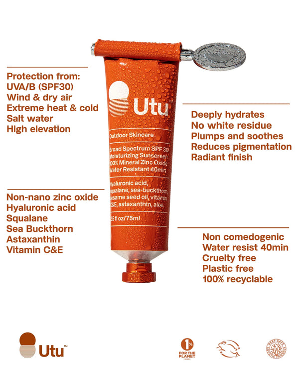 UTU - SPF30 Daily Moisturizer Clean Mineral Sunscreen